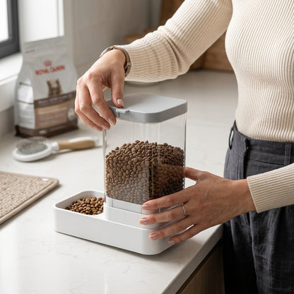 Automatic Pet Feeder and Waterer