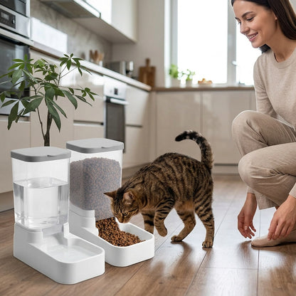 Automatic Pet Feeder and Waterer