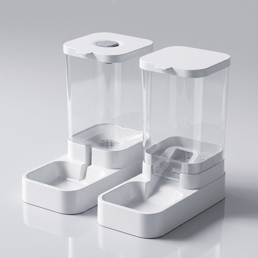 Automatic Pet Feeder and Waterer